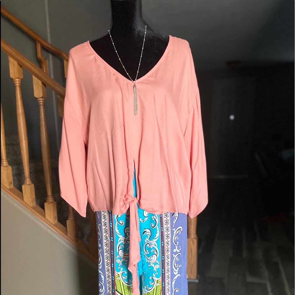 Women’s Blouse/Coral